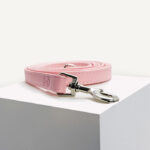 Blush Vegan Leather Dog Lead
