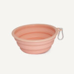 Collapsible Blush Travel Bowl