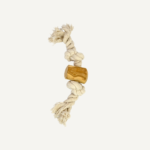 Teaser Coffee Wood Rope Toy