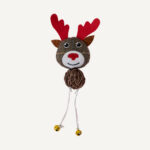 Christmas Rattan Ball Reindeer