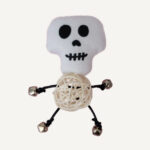 Skate the Rattan Ball Skeleton