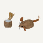 Mabel the Mouse and Ball Duo Cat Toy